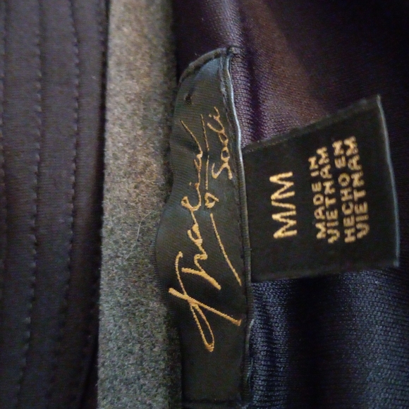 Thalia Sodi, Sz Med True Wrap Black Midi Dress - Picture 6 of 7